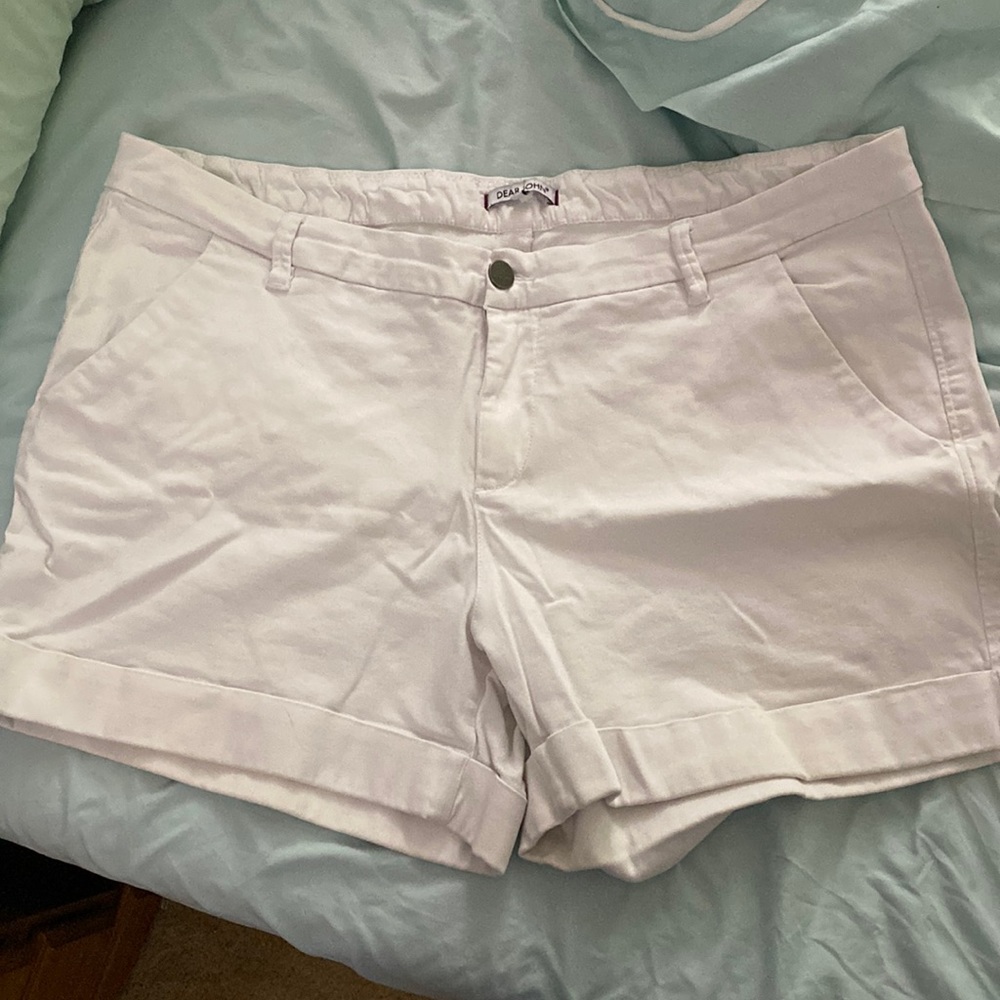 White shorts